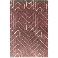Sizzix - 3D Texture Impressions Embossing Folder By Georgie Evans, Kohokuviointitasku, Staggered Chevrons 