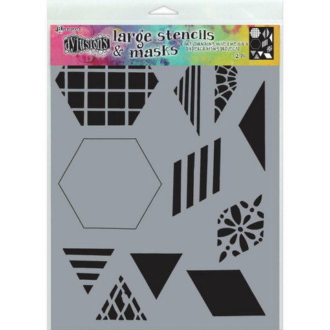 Dyan Reaveley's Dylusions - Stencils 9