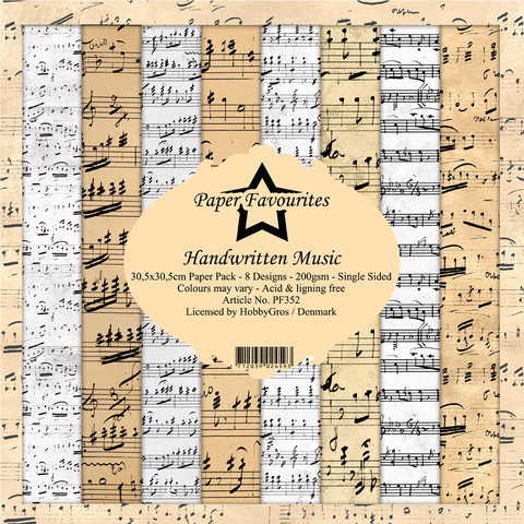 Paper Favourites - Handwritten Music 12
