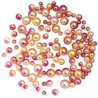 Buttons Galore - Pearlz Embellishment Pack, 15g, Tie Dye