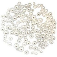 Buttons Galore - Pearlz Embellishment Pack, 15g, Pearl Drop