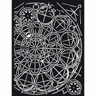 Stamperia - Sir Vagabond, Thick Stencil 15x20cm, Geometry