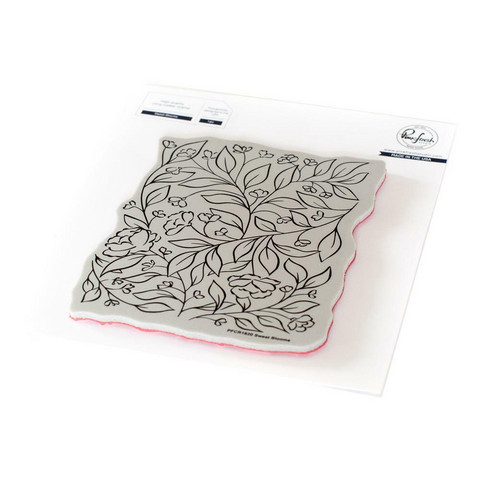 Pinkfresh Studio - Cling Rubber Stamp, Sweet Blooms, Leima