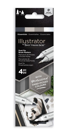 Spectrum Noir Illustrator, 4kpl, Essentials
