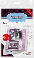 Scrapbook Adhesives - Liima-arkki stanssikuvioille, 100mm x 150mm, 10kpl