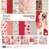 Simple Stories - Sweet Talk Collection Kit 12