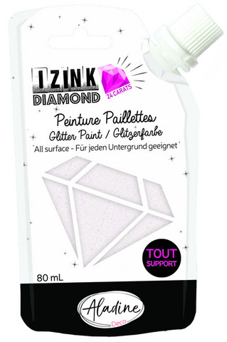 Aladine - IZINK Diamond, Pearly, Kimallemaali, 80ml