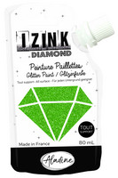 Aladine - IZINK Diamond, Dark Green, Kimallemaali, 80ml