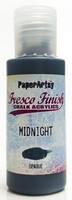 Paper Artsy - Fresco Finish, Akryylimaali, Midnight, 50ml