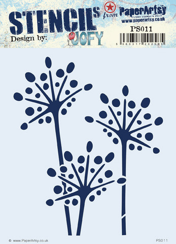 Paper Artsy - Stencil 011, Sapluuna