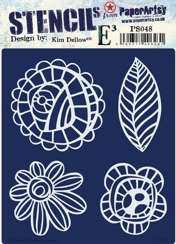 Paper Artsy - Stencil 048, Sapluuna