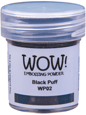 WOW! - Kohojauhe, Black Puff (UH)(O), Ultra High, 15ml