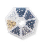 We R - Crop-A-Dile Eyelets, Eyelet-setti, Metallic, 141kpl