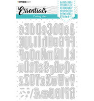 Studio Light - Cutting Die Alphabet Tall Essentials nr.390, Stanssisetti