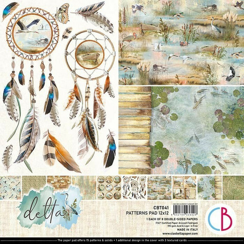 Ciao Bella - Delta, Double-Sided Patterns Pad 12