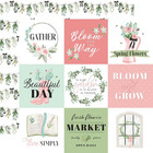 Carta Bella - Flower Garden Double-Sided Cardstock 12