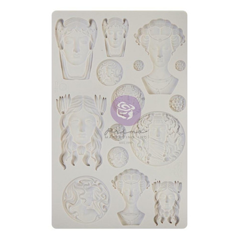 Prima Marketing - Decor Moulds, Vintage Portraits, Silikonimuotti