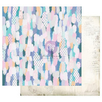 Prima Marketing - Watercolor Floral, Double-Sided Cardstock 12