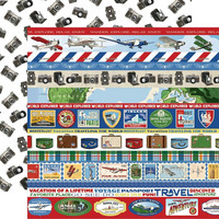 Carta Bella - Our Travel Adventure Double-Sided Cardstock 12