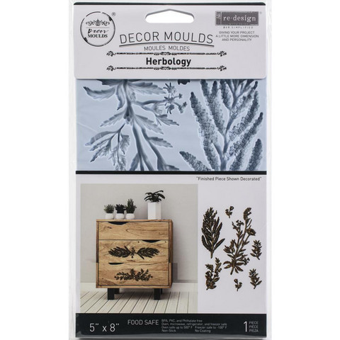 Prima Marketing - Decor Mould, Herbology, Silikonimuotti