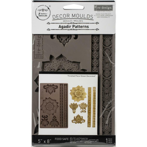Prima Marketing - Decor Mould, Agadir Patterns, Silikonimuotti