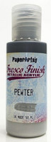 Paper Artsy - Fresco Finish, Akryylimaali, Pewter, 50ml