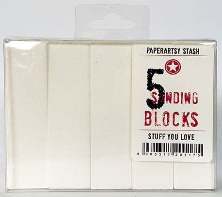 PaperArtsy - Sanding Blocks, 5kpl
