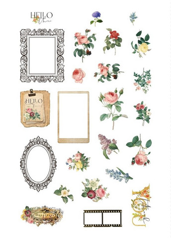 Memory Place - Floral Tapestry, Leikekuvia, 24 osaa