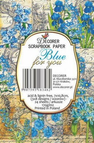 Decorer - Blue for You, Korttikuvia, 24 osaa