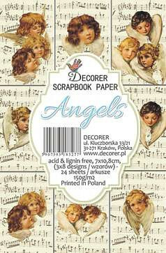 Decorer - Angels, Korttikuvia, 24 osaa