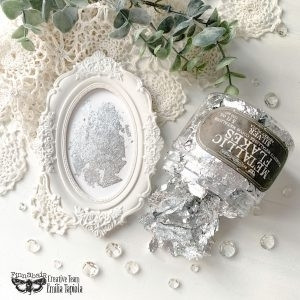 Prima Marketing - Finnabair Art Ingredients Metal Flakes, Silver, 150ml