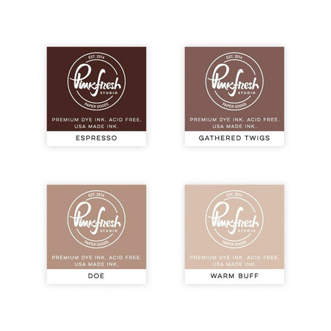 Pinkfresh Studio - Premium Dye Cube Ink Pads, Wild Truffles