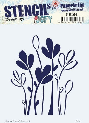 PaperArtsy - Stencil 164, Sapluuna