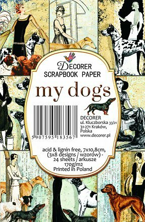 Decorer - My Dogs, Korttikuvia, 24 osaa