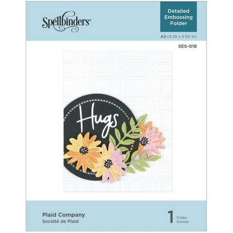 Spellbinders - Kohokuviointitasku, Plaid Company
