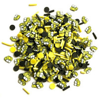 Buttons Galore - Sprinkletz Embellishments, 12g, Bumble Bees