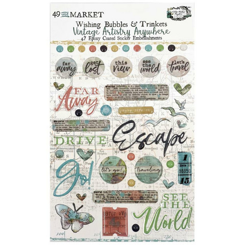 49 and Market - Vintage Artistry Anywhere Wishing Bubbles & Trinkets
