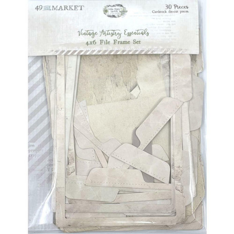 49 and Market - Vintage Artistry Essentials File Frame Set, 4