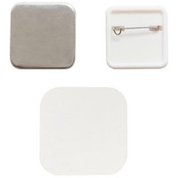 We R - Button Press Refill Pack, Square