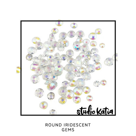Studio Katia - Gems, Round Iridescent