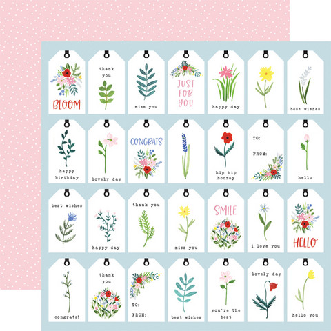 Carta Bella - Flora No. 4 Double-Sided Cardstock 12