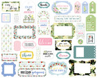 Carta Bella - Flora No. 4 Frames & Tags, Leikekuvia, 33 kpl