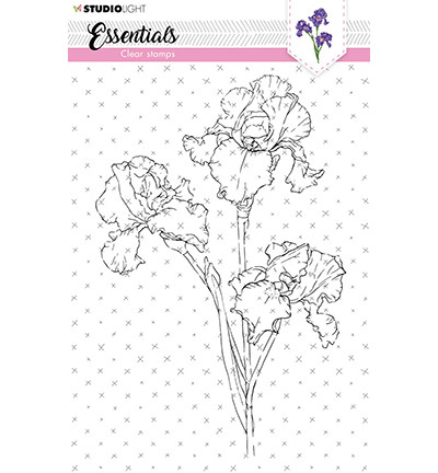 Studio Light - Clear Stamp Iris Essentials nr.57, Leima