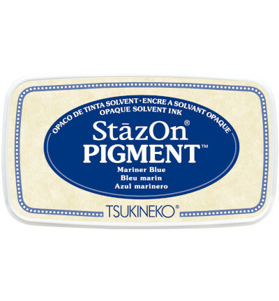 Tsukineko - StazOn Pigment, Leimamuste, Mariner Blue