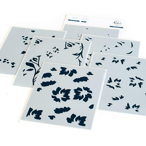 Pinkfresh Studio - Fancy Floral Print, Kerrossapluunasetti