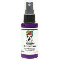 Dina Wakley Media -  Gloss Spray, Blackberry, 56ml