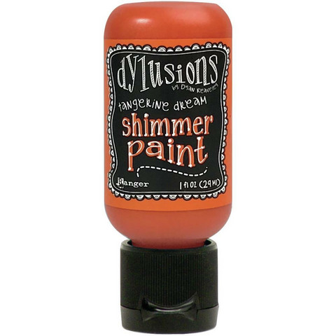 Dylusions - Shimmer Acrylic Paint, Tangerine Dream, 29ml