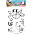 Studio Light - Art By Marlene, So-Fish-Ticated, Deep Sea Diving Nr.12, Leimasetti