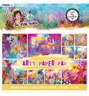 Studio Light - Art By Marlene So-Fish-Ticated, Arty Paper Pad Nr.03, 20x20cm, 20 arkkia