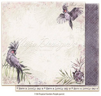 Maja Design - Tropical Garden, Purple Parrot